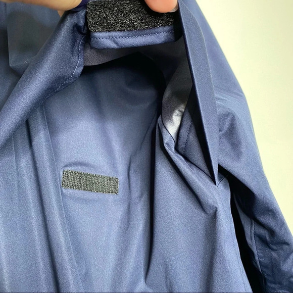 Adidas Blue Climaproof Storm Golf Full Zip Windbreaker Jacket Men's Size Large - Picture 6 of 12